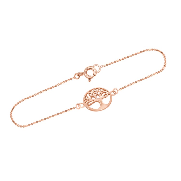 Náramek z růžového zlata 41505