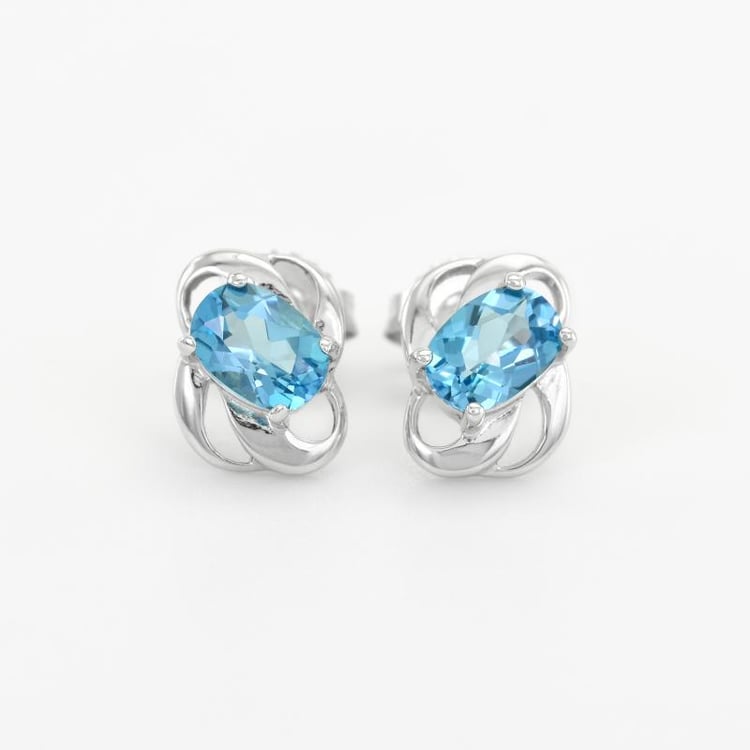 Nebeské topazové náušnice 47213