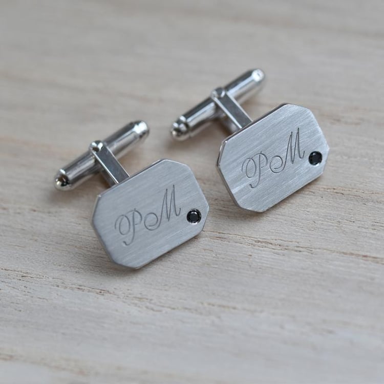 Manžetové knoflíčky s gravírem 37898