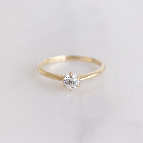 Zásnubní prsten s diamantem Vanani