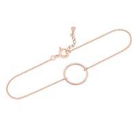 Stříbrný minimalistický náramek Karma