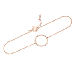 Stříbrný minimalistický náramek Karma