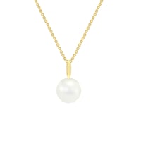 Zlatý perlový přívěsek Havene