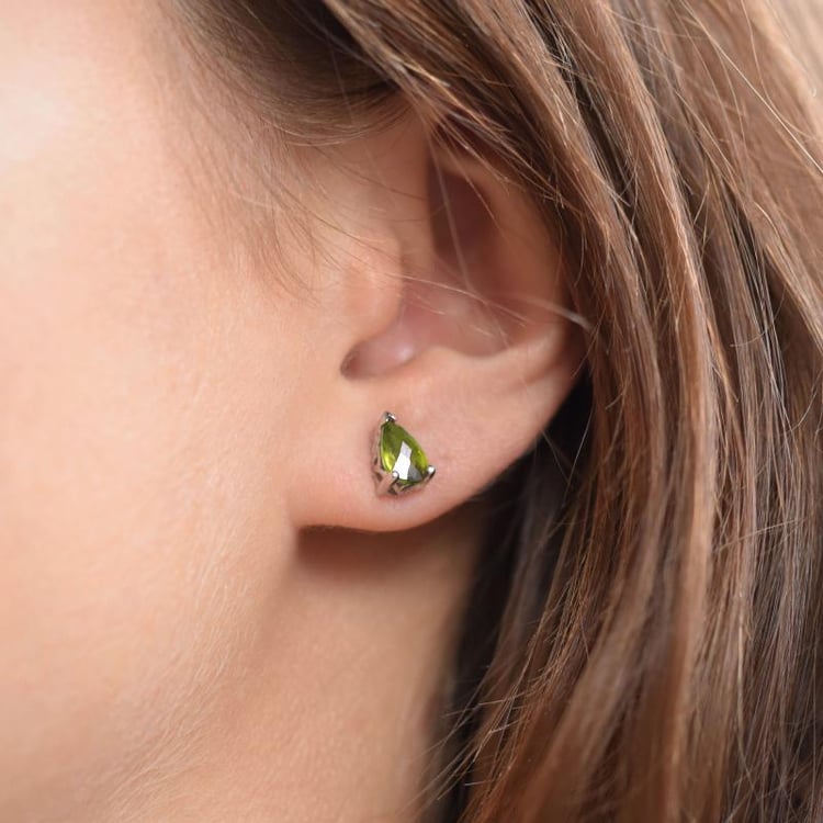 Stříbrné náušnice 18958