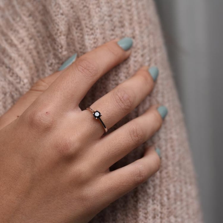 Zásnubní prsten se srdíčkem 40143