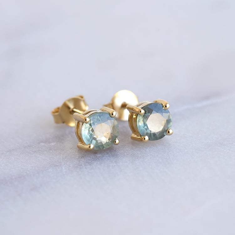 Pozlacené náušnice 86155