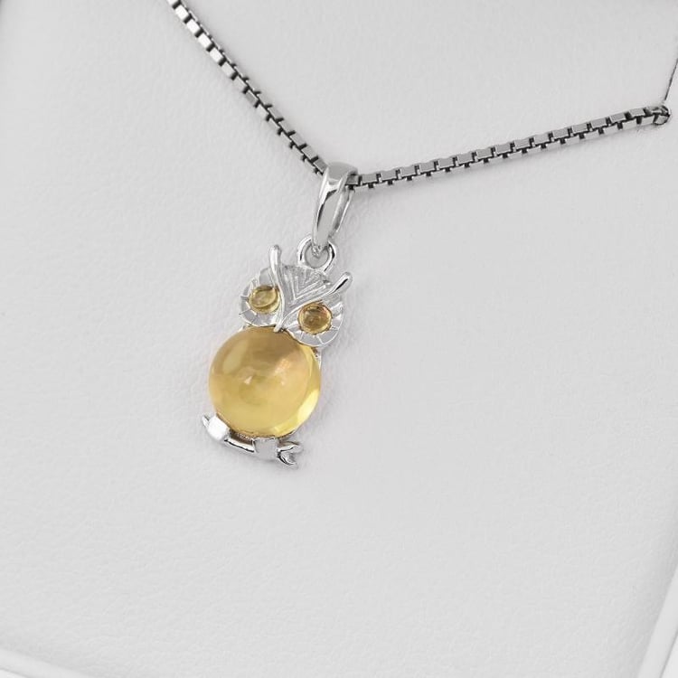 Sovička s citrínem 28615