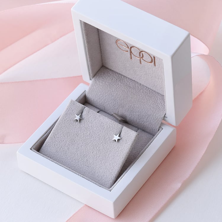 Zlaté náušnice ve tvaru hvězdy 89193