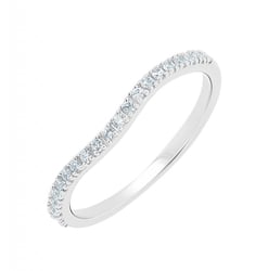 Atypický prsten s lab-grown diamanty Nydia