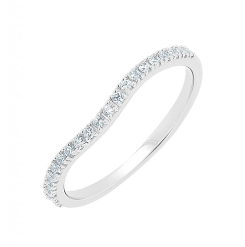 Atypický prsten s lab-grown diamanty Nydia