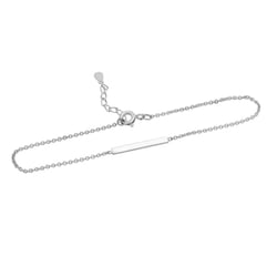 Stříbrný minimalistický náramek Bar