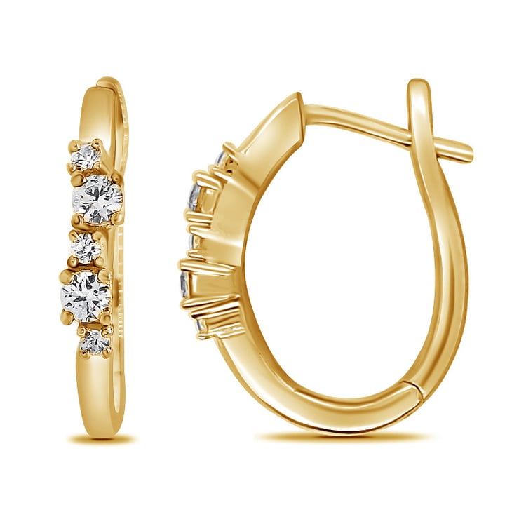 Zlaté náušnice 68149