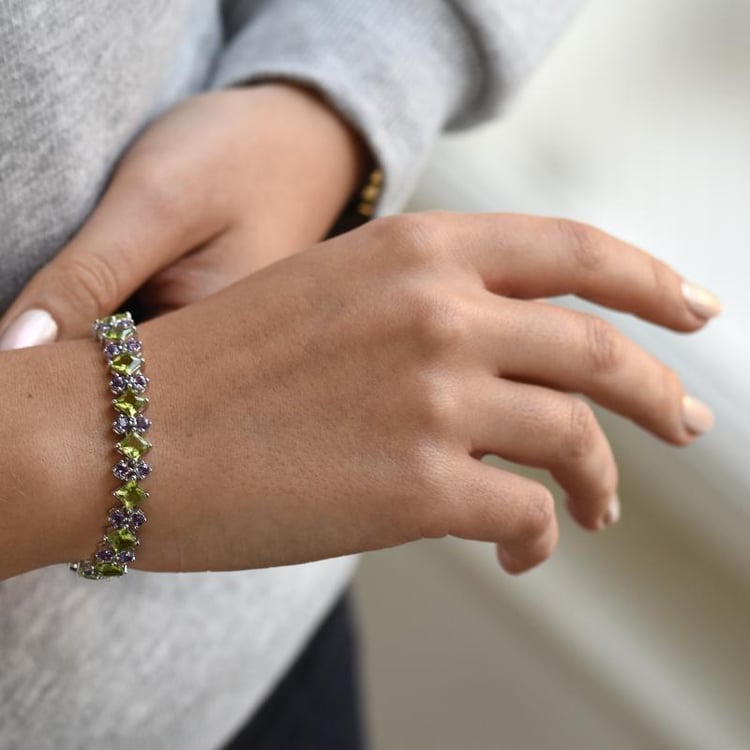 Stříbrný náramek 17952