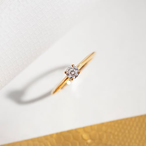 Elegantní zásnubní prsten s diamanty Nixon