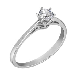 Zásnubní prsten s diamantem Omisha