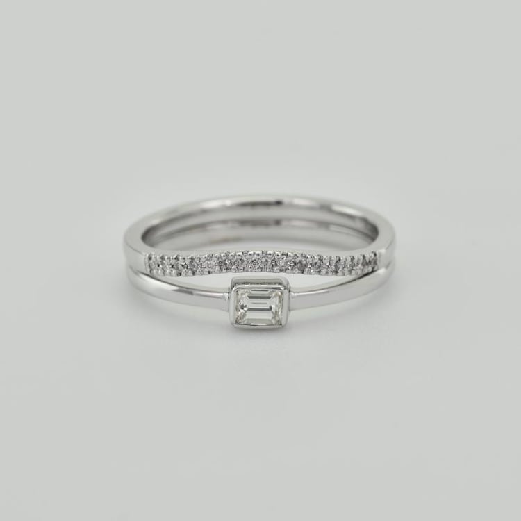 Zlatý snubní set 27713