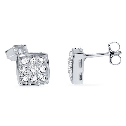 Náušnice ze zlata s diamanty 8888