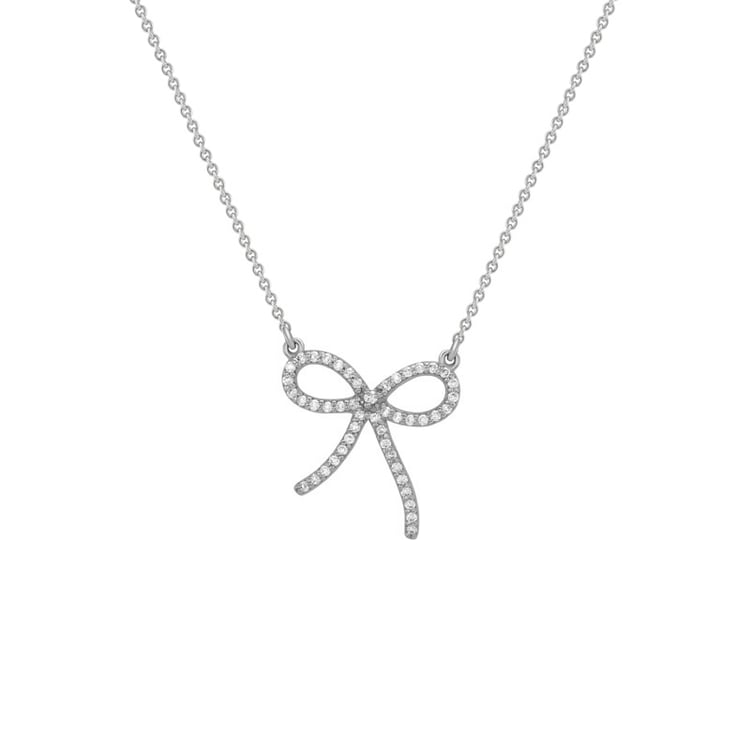 Zlatý náhrdelník s diamanty 37495