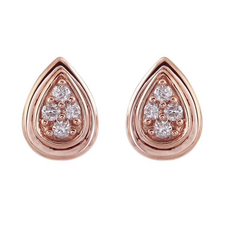 Diamantové náušnice Fameny