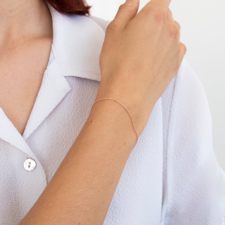 Ankr náramek 16, 17 a 18 cm z 14k zlata 109352