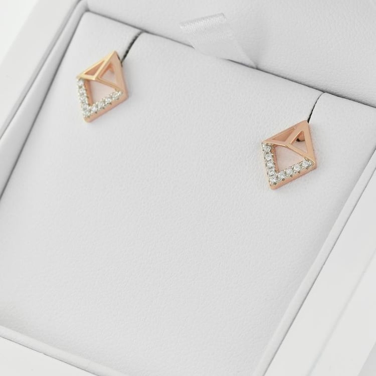 Náušnice se zirkony 35358