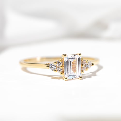 Zásnubní prsten s 0.37ct IGI certifikovaným lab-grown diamantem Miha