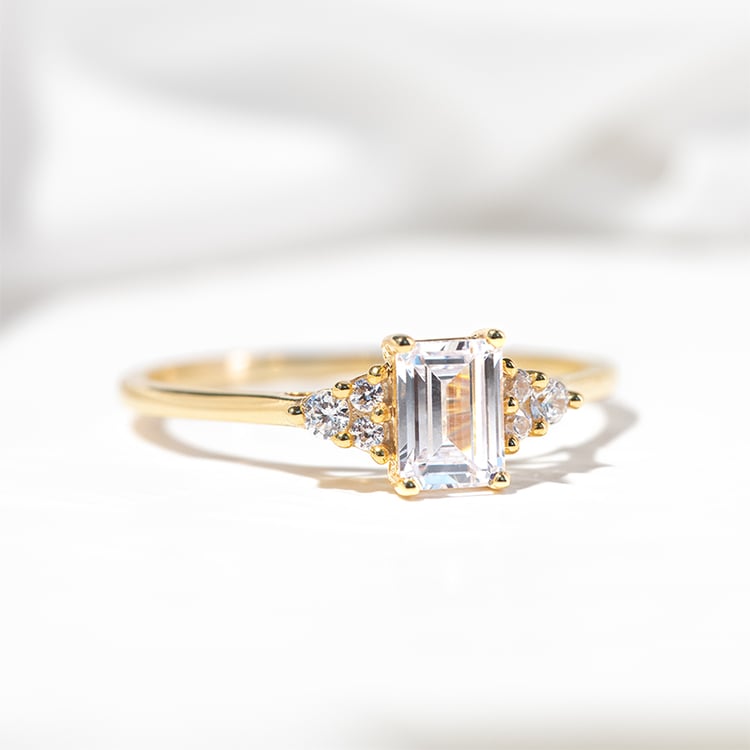 Zásnubní prsten s 0.37ct IGI certifikovaným lab-grown diamantem Miha 168874