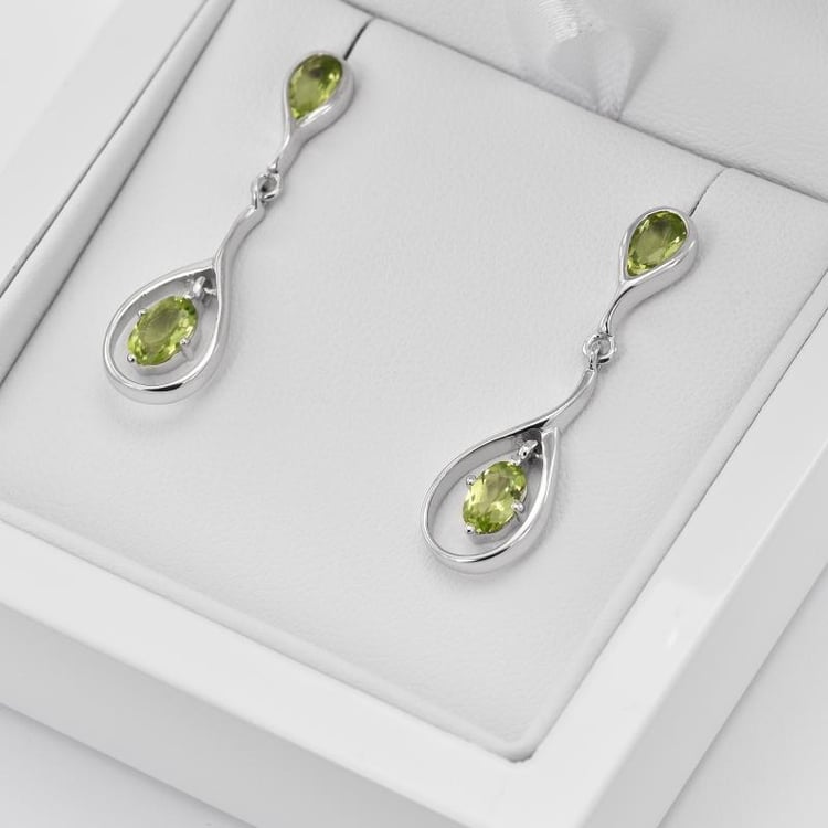 Olivínové náušnice 36438