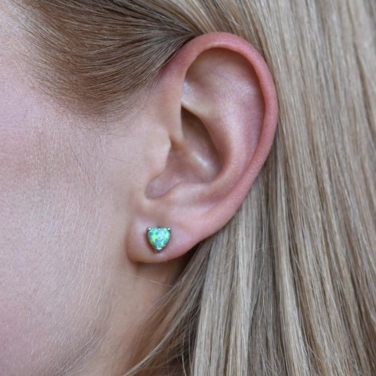 Náušnice s opály 23706