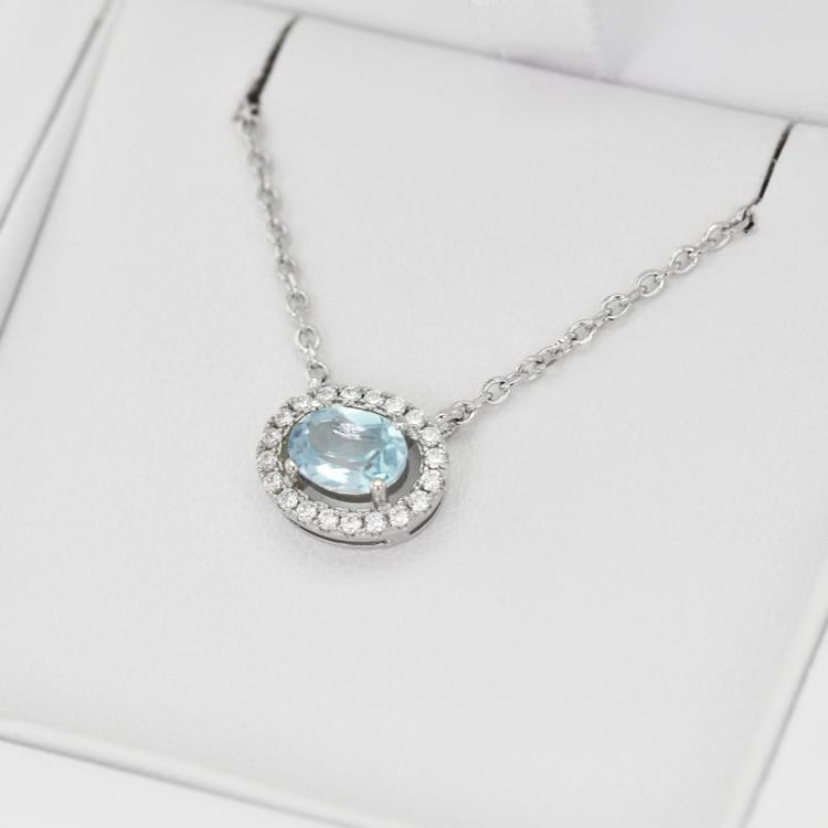 Náhrdelník s topazem 20762