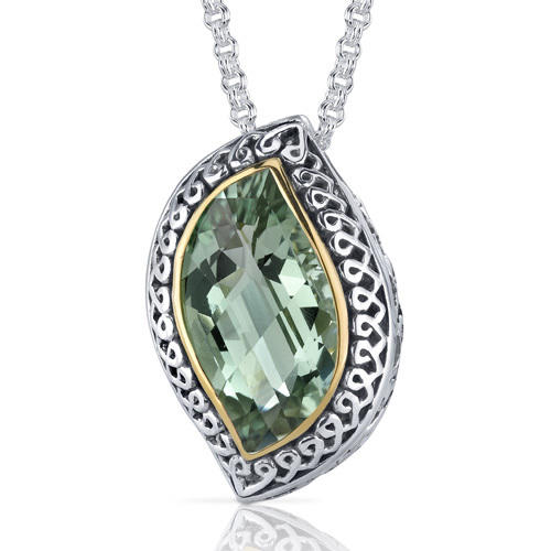 Stříbrný náhrdelník s 8ct ametystem Dade