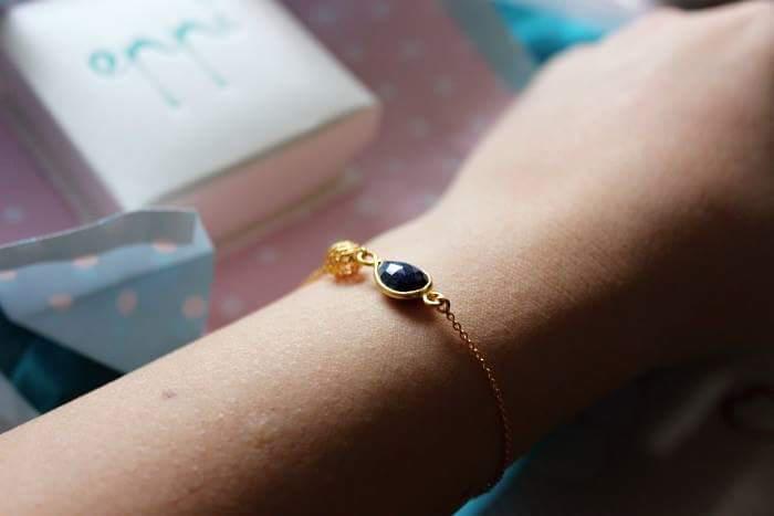 Safírový náramek 7206