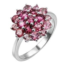 Zlatý prsten s turmalínovým květem Fannie