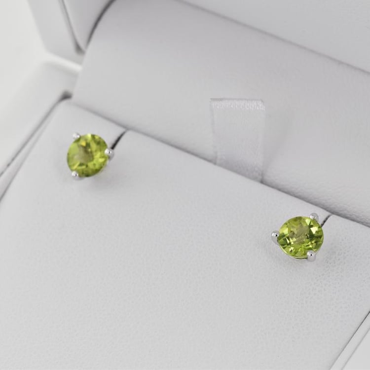 Náušnice s olivíny 27136