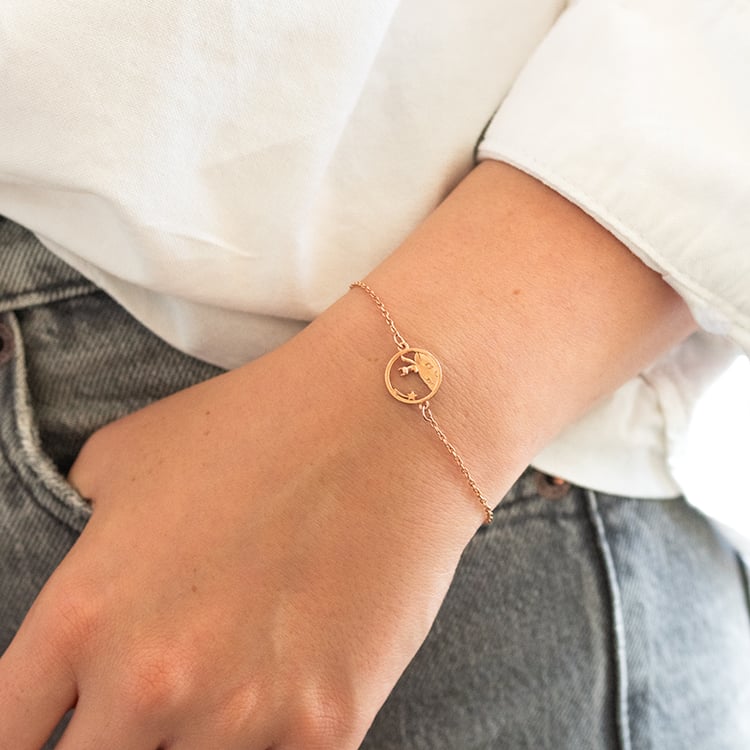 Vykrojený náramek s liškou Malý princ 144759