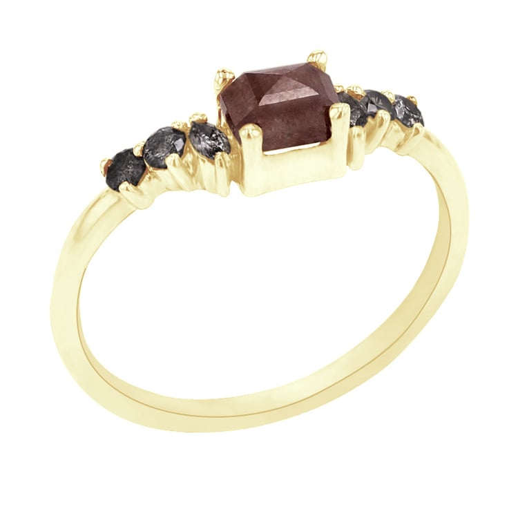 Prsten se salt and pepper diamanty Jun 110216