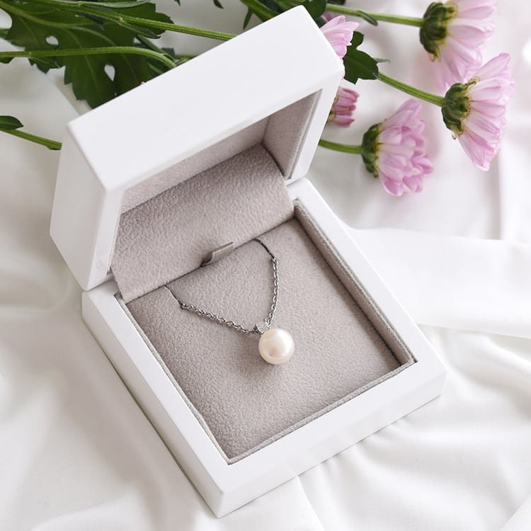 Perlový přívěsek se zirkonem 83590