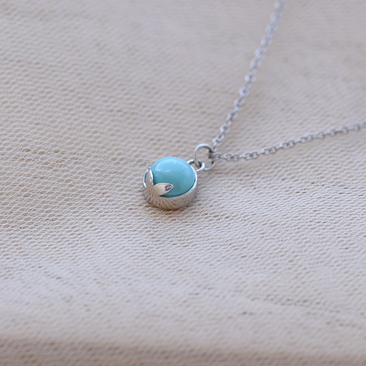 Náhrdelník s cabochon tyrkysem 69126