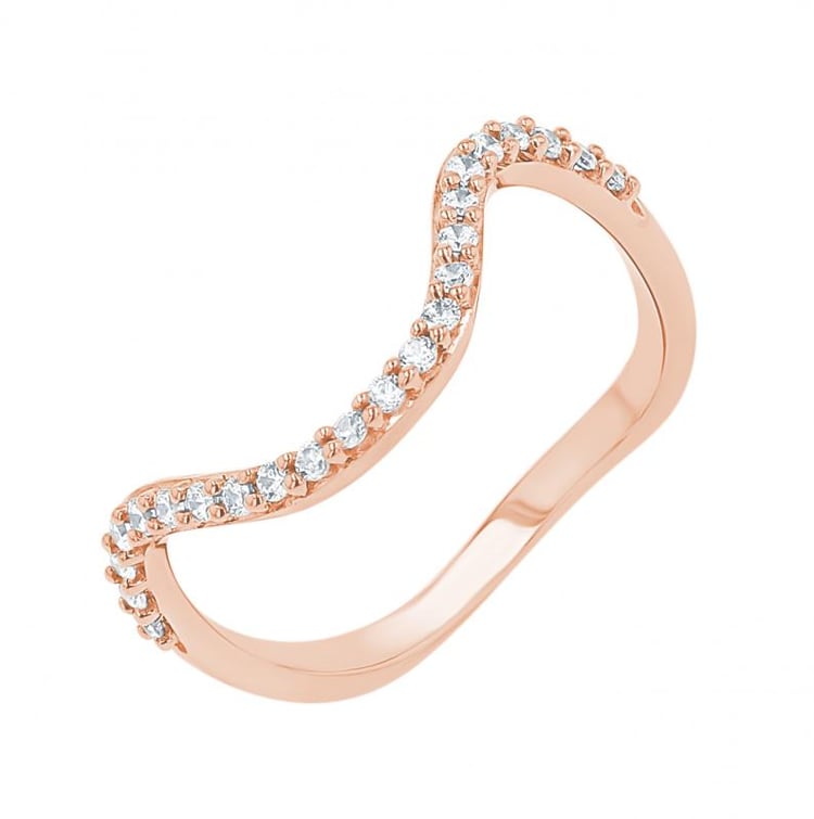 Atypický snubní prsten s lab-grown diamanty 155526