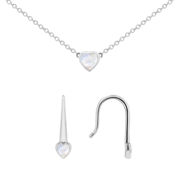 Kolekce šperků s měsíčním kamenem Roshni 145764