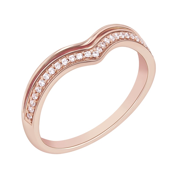 Diamantový vykrojený eternity prsten 89385