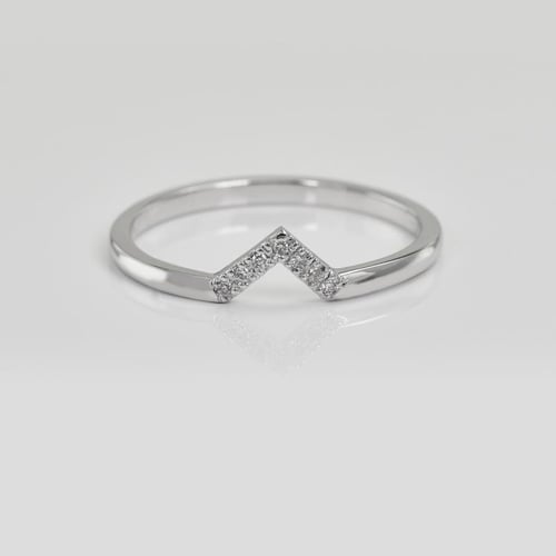 Zlatý zásnubní set prstenů s princess diamantem Ralyh