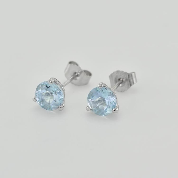 Náušnice z bílého zlata 39138