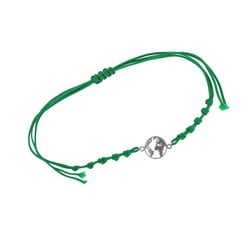 Šňůrkový náramek s mapou světa Globe