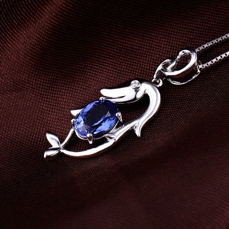 Tanzanitový náhrdelník 18377