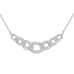 Zlatý proplétaný náhrdelník s přírodními diamanty Purnima