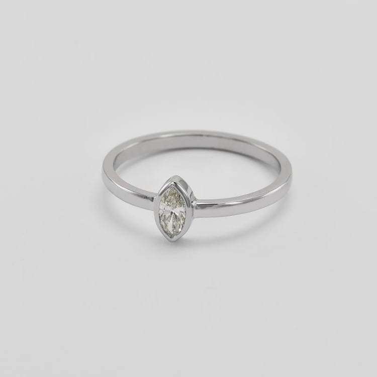 Diamantový zlatý prsten 35966