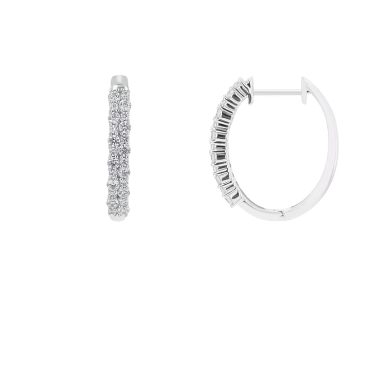 Diamantové kruhové náušnice Nicholls 111052