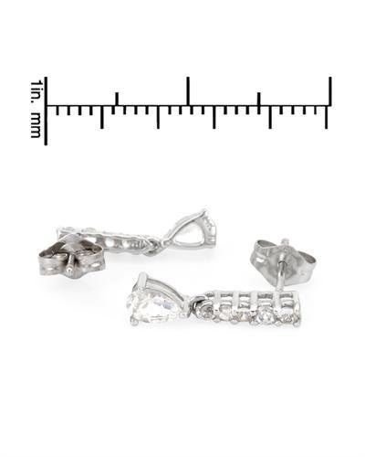 Safírové náušnice zlaté 1395