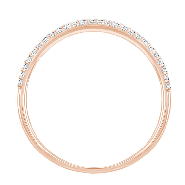 Zlatý eternity prsten s diamanty 41950